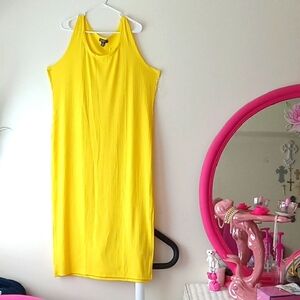 LOVE Yellow Dress Casual Or Dress It Up Brand new never Worn.